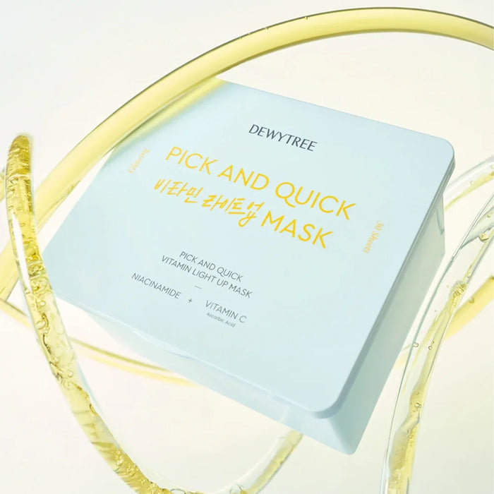 [DEWYTREE] Pick and Quick Vitamin Light Up Mask Sheet 360g 30EA - Ballagrio