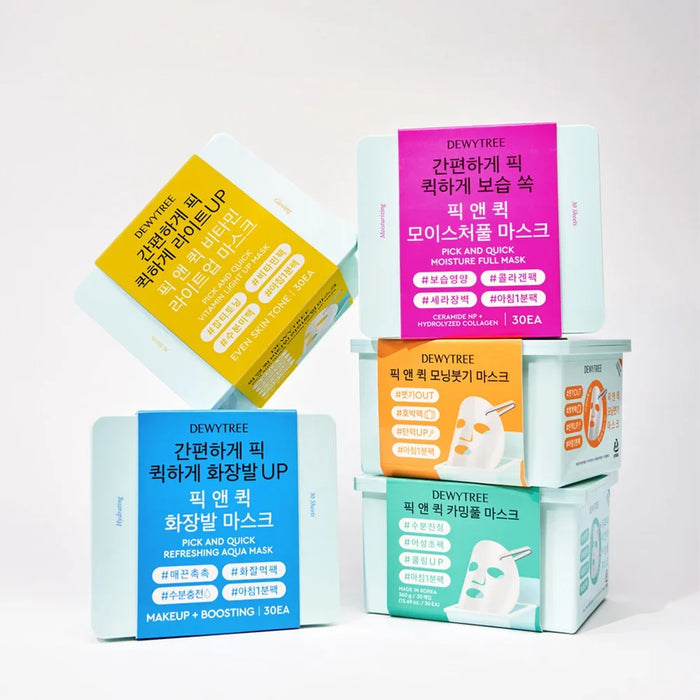 [DEWYTREE] Pick and Quick Vitamin Light Up Mask Sheet 360g 30EA - Ballagrio