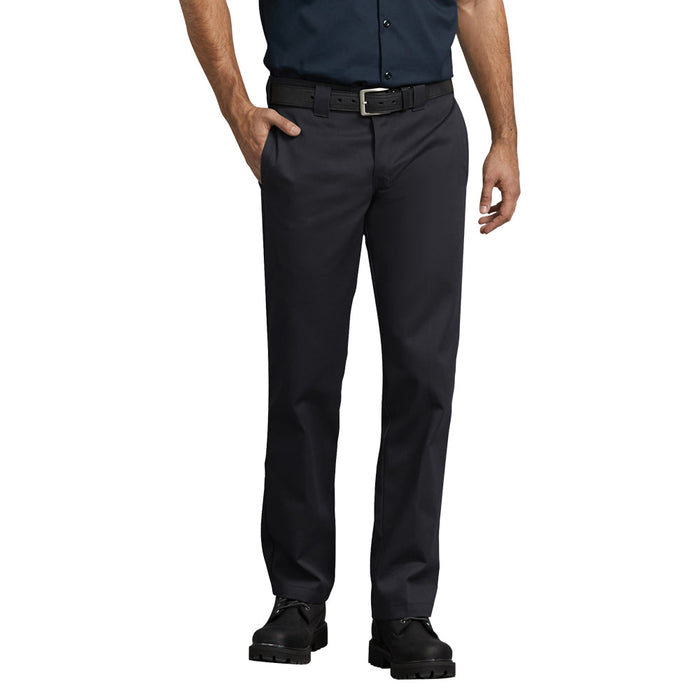 Dickies Men's Slim Fit Straight Leg Work Pant Pants Dickies Black 28 30 Inseam