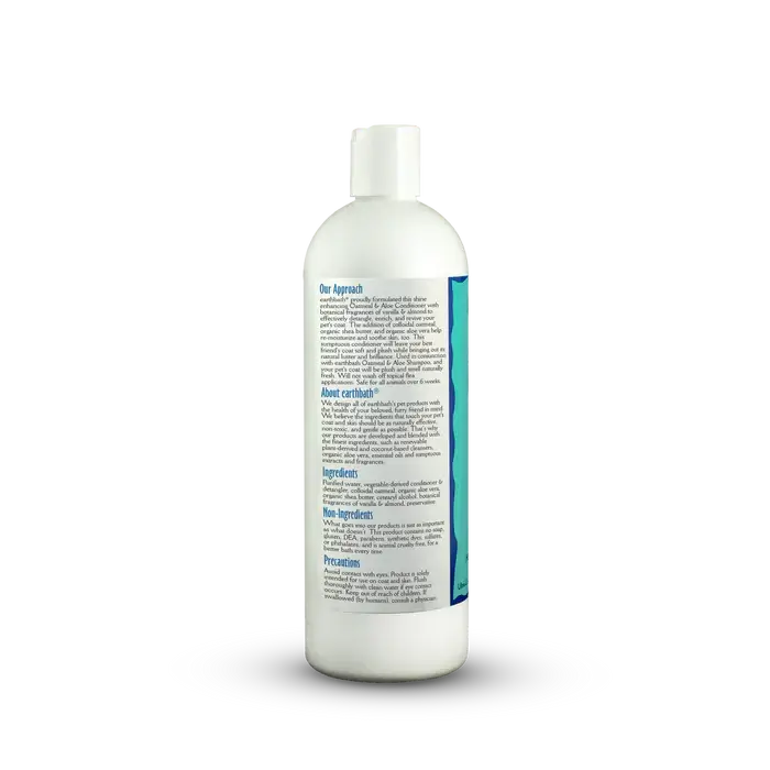 Dog Conditioner Earthbath Oatmeal & Aloe - Vanilla & Almond 472ml