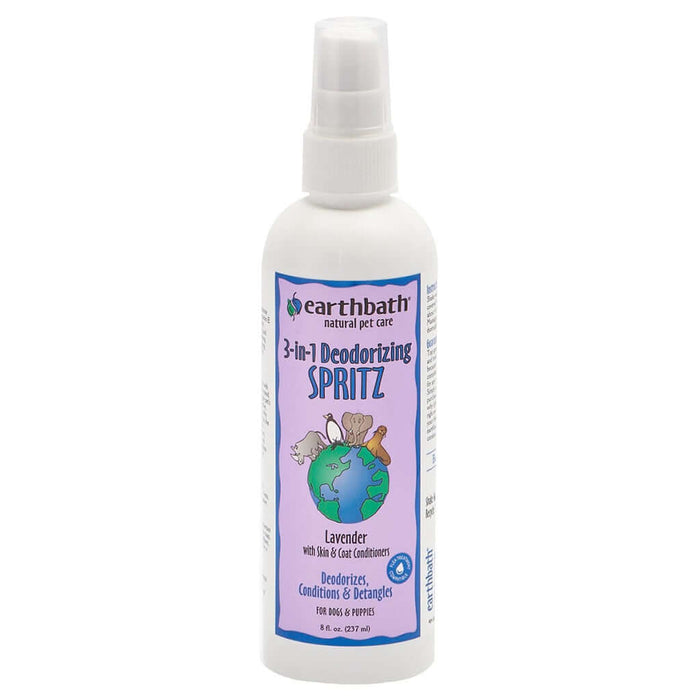 Dog Spritz Earthbath 3-in-1 Deodorizing - Lavender 237ml