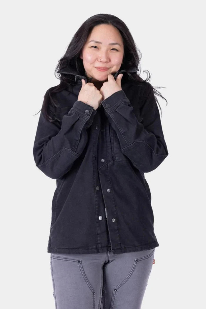 Dovetail Workwear Women's Oahe HotSwap® 7-Pocket Denim Work Jacket Jackets & Coats Dovetail Workwear