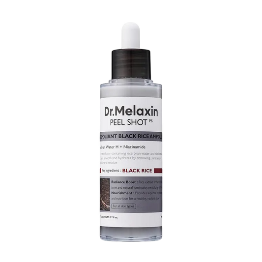 Dr. Melaxin Peel Shot Exfoliating Black Rice Ampoule 80Ml