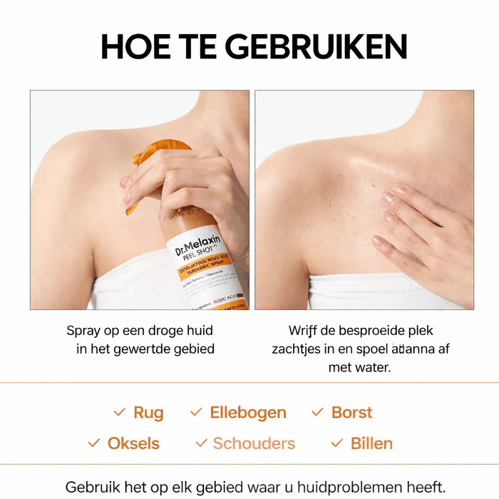 Dr. Melaxin | Peelshot Turmeric Spray - skin28
