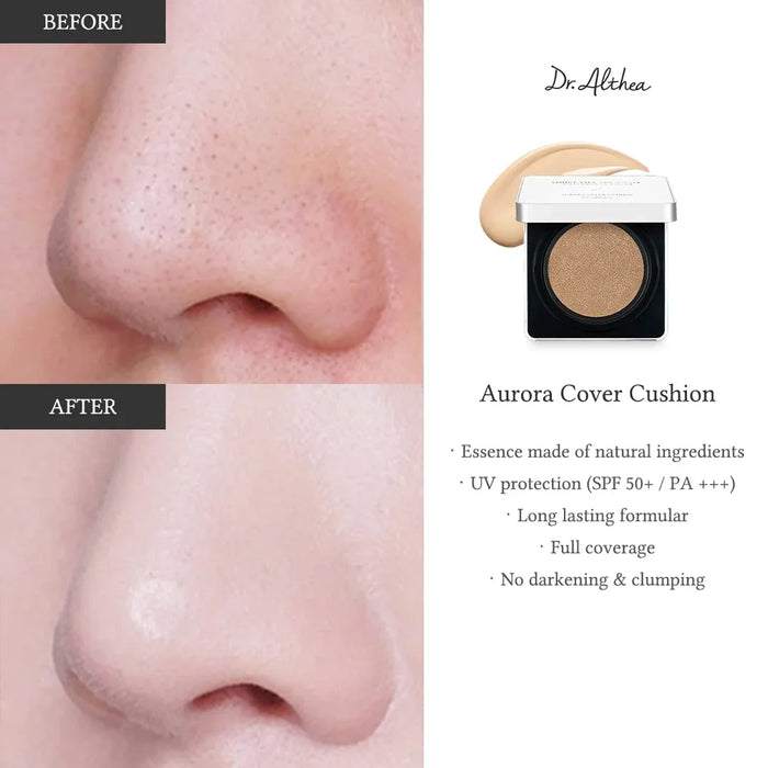 [Dr.Althea] Aurora Cover Cushion SPF 50+ PA+++ 15g - Ballagrio