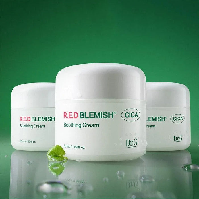 [Dr.G] Red Blemish Cica Soothing Cream Duo Set 50ml*2EA - Ballagrio