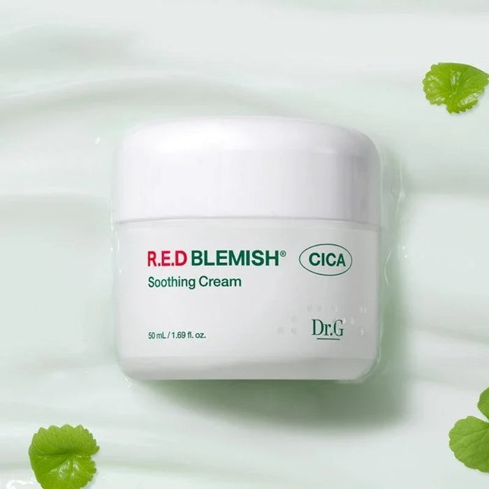 [Dr.G] Red Blemish Cica Soothing Cream Duo Set 50ml*2EA - Ballagrio
