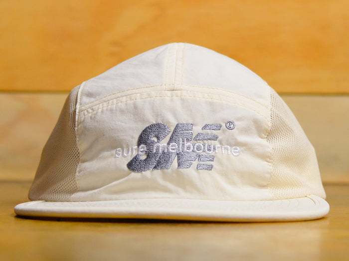 Droor SM Embroidered Active Cap - Ecru
