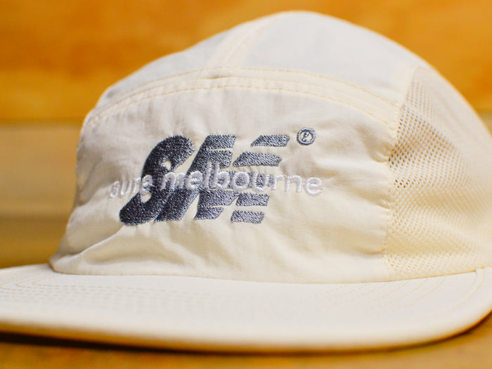 Droor SM Embroidered Active Cap - Ecru