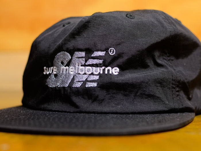Droor SM Embroidered Surf Cap - Black