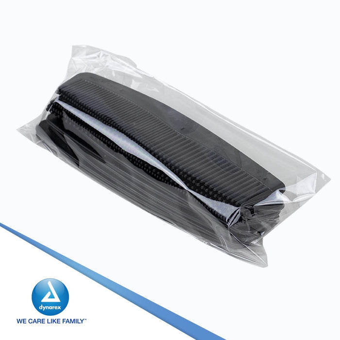 Dynarex DynaCare Adult Comb, Black, 5", Box of 12