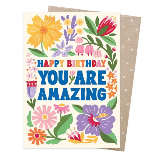 Earth Greetings Card - Andrea Smith - Amazing Birthday