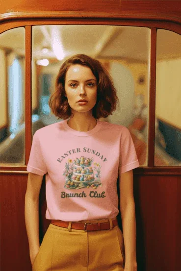 🐰 Easter Sunday Brunch Club 💐 Women's Tee 💖 - Whippie's
