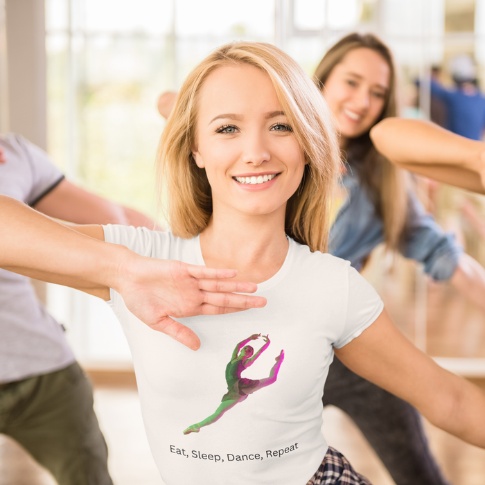 Eat, Sleep, Dance, Repeat | Women's Dance Tee