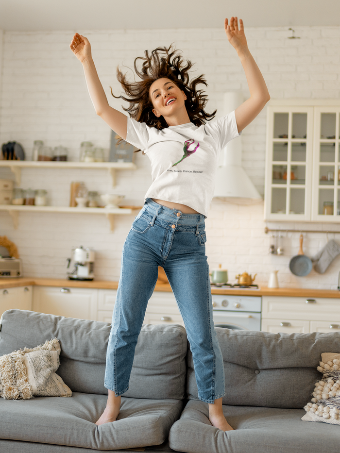 Eat, Sleep, Dance, Repeat | Women's Dance Tee