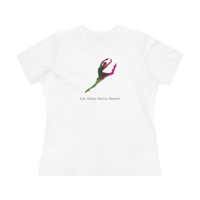 Eat, Sleep, Dance, Repeat | Women's Dance Tee