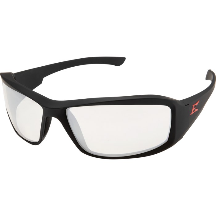 Edge Eyewear Brazeau Safety Glasses w/ Black Rubberized Frame - Ironworkergear
