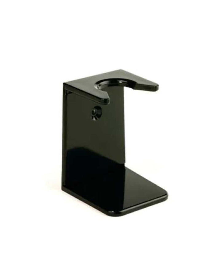 Black brush drip stand for grooming