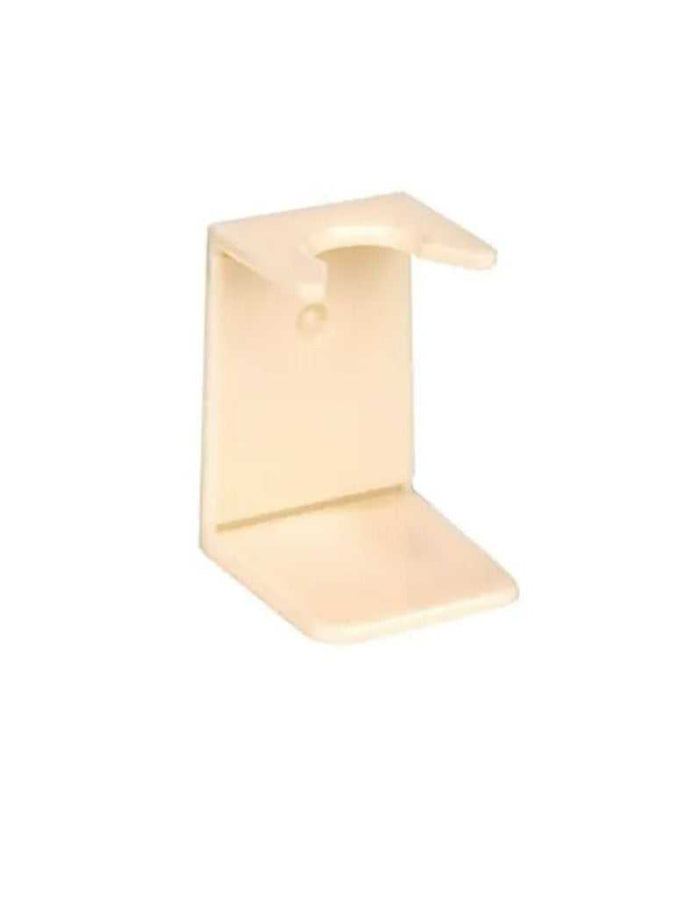Edwin Jagger imitation ivory brush drip stand for grooming