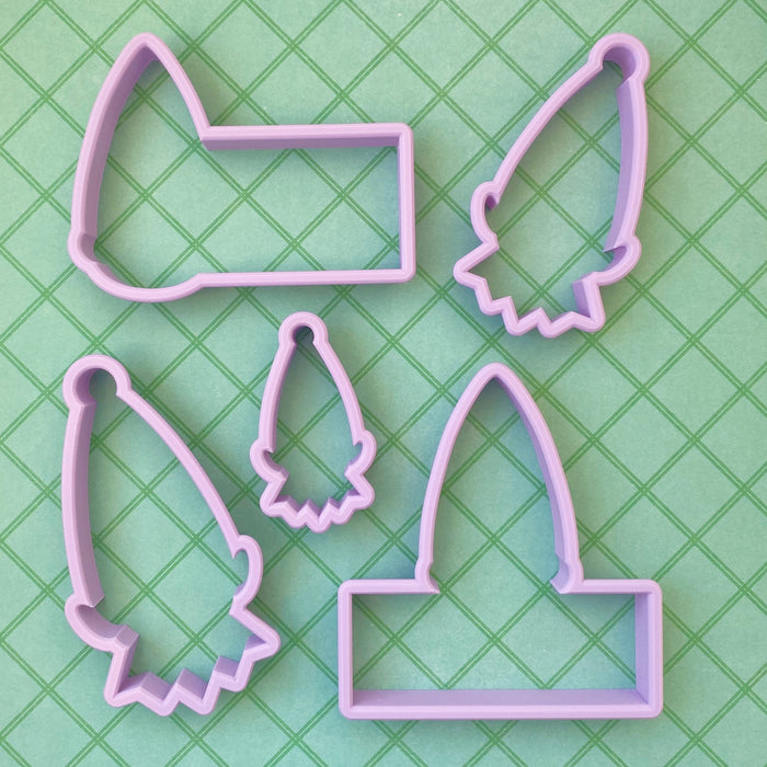Elf Side Plaque Cookie Cutter