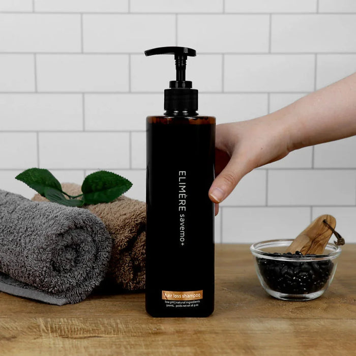 [ELIMERE] Savemo+ Anti-Hair loss Blackbean Shampoo 500ml
