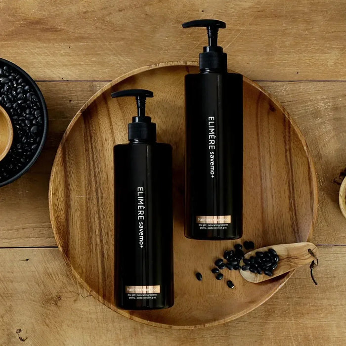 [ELIMERE] Savemo+ Anti-Hair loss Blackbean Shampoo 500ml