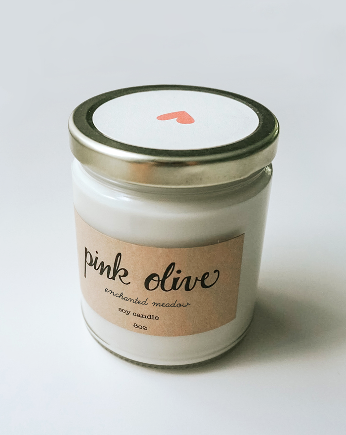 enchanted meadow soy candle