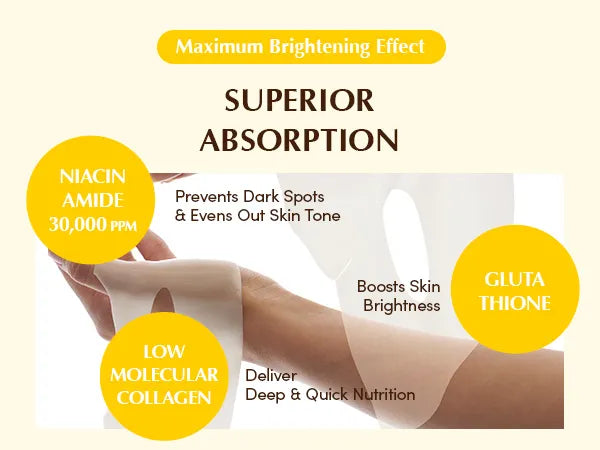 Eqqualberry Collagen Glow Up Hydrogel Mask