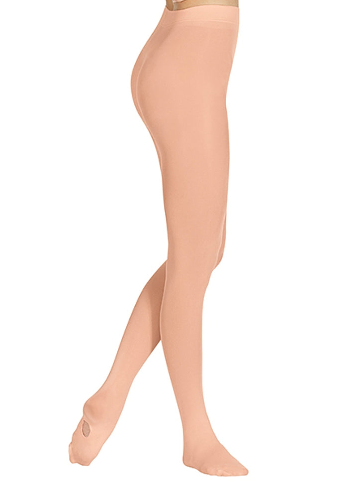Eurotard 210 microfiber convertible tights in Ballet Pink