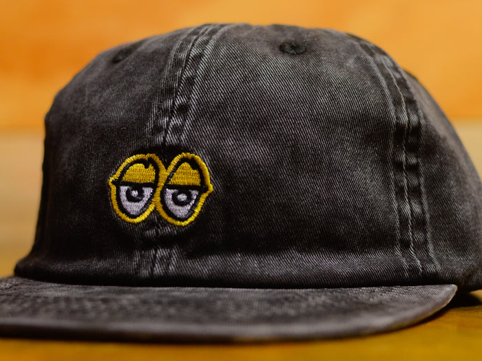 Eyes Cap - Black Wash / Gold