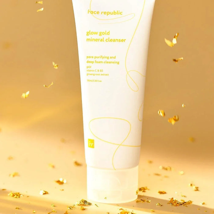 [Face Republic] Glow Gold Mineral Cleanser 100ml - Ballagrio