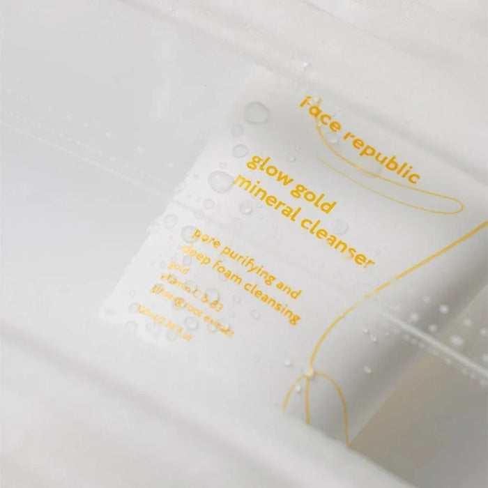 [Face Republic] Glow Gold Mineral Cleanser 100ml - Ballagrio