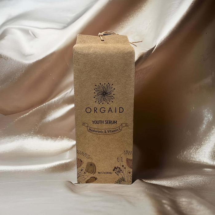 Face Serum Orgaid Youth - Hyaluronic Acid & Vitamin C - 35ml