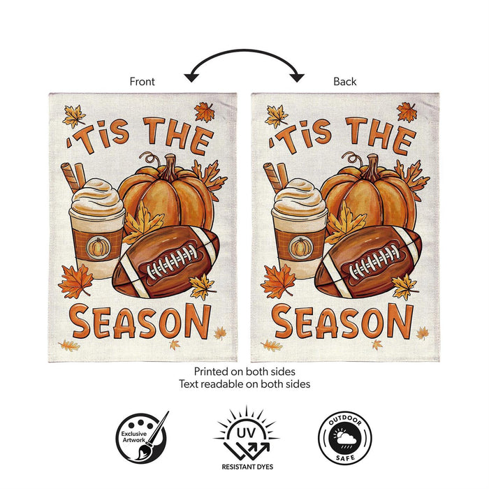 Fall Icon Season Garden Flag