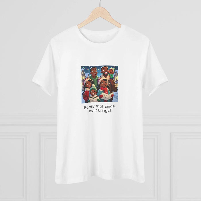Family that sings, joy in brings! - Women's Softstyle Tee - Whippie's