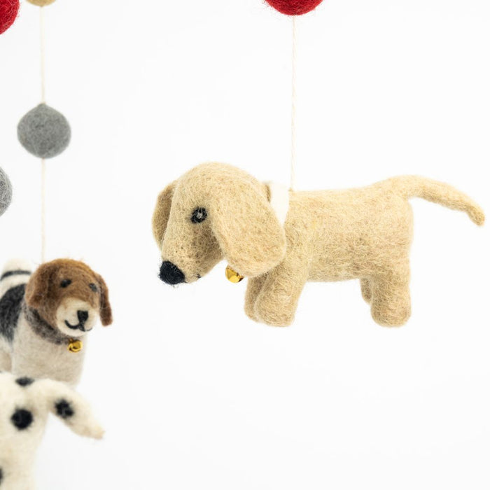 Felt Hanging Mobile - Dogs