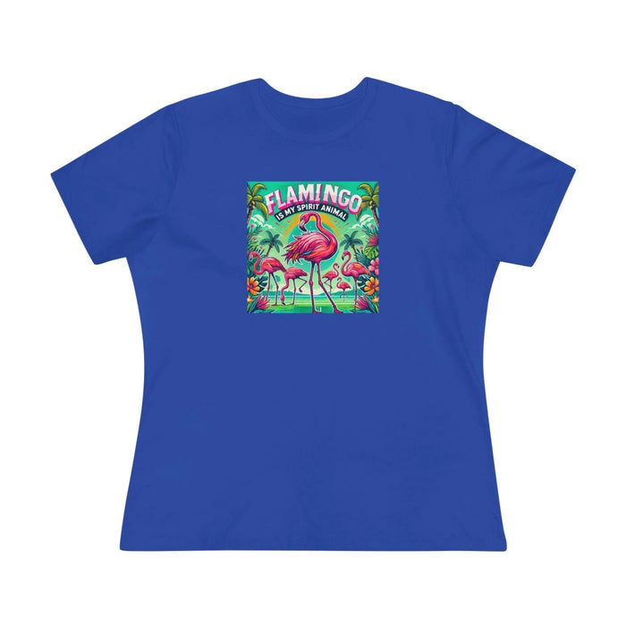Flamingo is My Spirit Animal - Women's Softstyle Tee - Whippie's