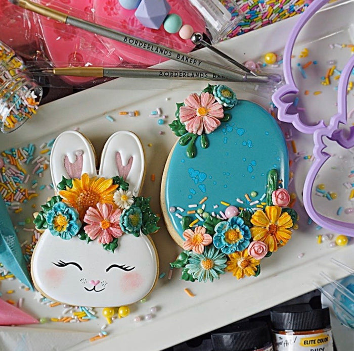Floral Bunny Cookie Cutter