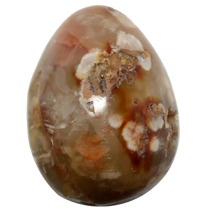 flower agate egg