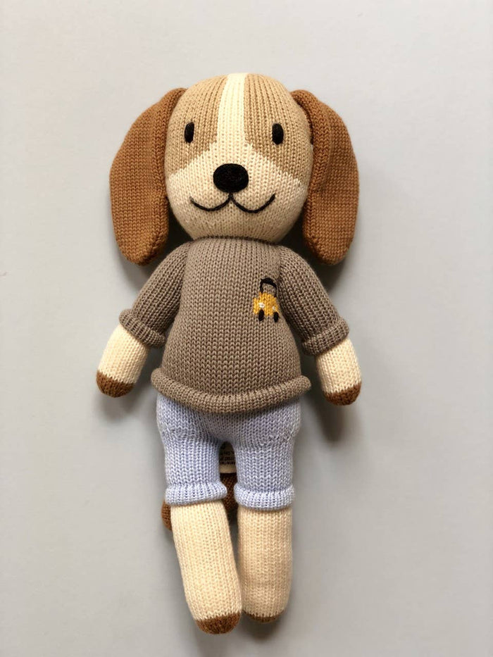 Frank the Taxi Dog Doll - Organic Stuffed Animal Toy