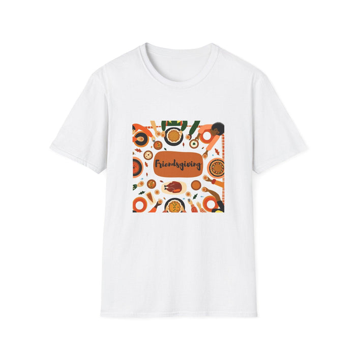 Friendsgiving Feast - Gather 'Round the Table 🍂🦃 - Unisex T-Shirt - Whippie's
