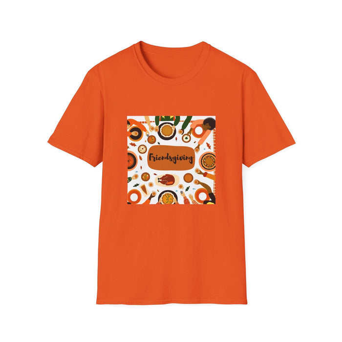 Friendsgiving Feast - Gather 'Round the Table 🍂🦃 - Unisex T-Shirt - Whippie's
