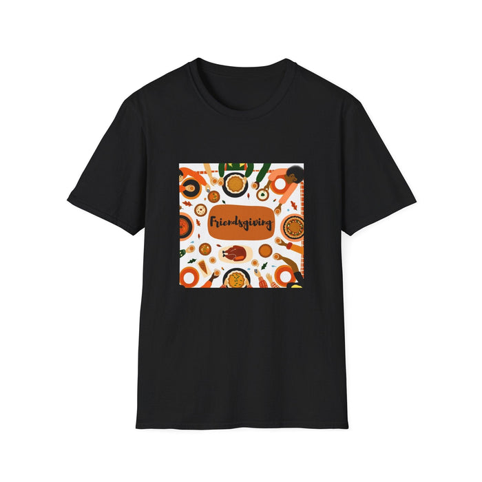 Friendsgiving Feast - Gather 'Round the Table 🍂🦃 - Unisex T-Shirt - Whippie's