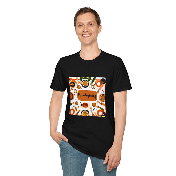 Friendsgiving Feast - Gather 'Round the Table 🍂🦃 - Unisex T-Shirt - Whippie's