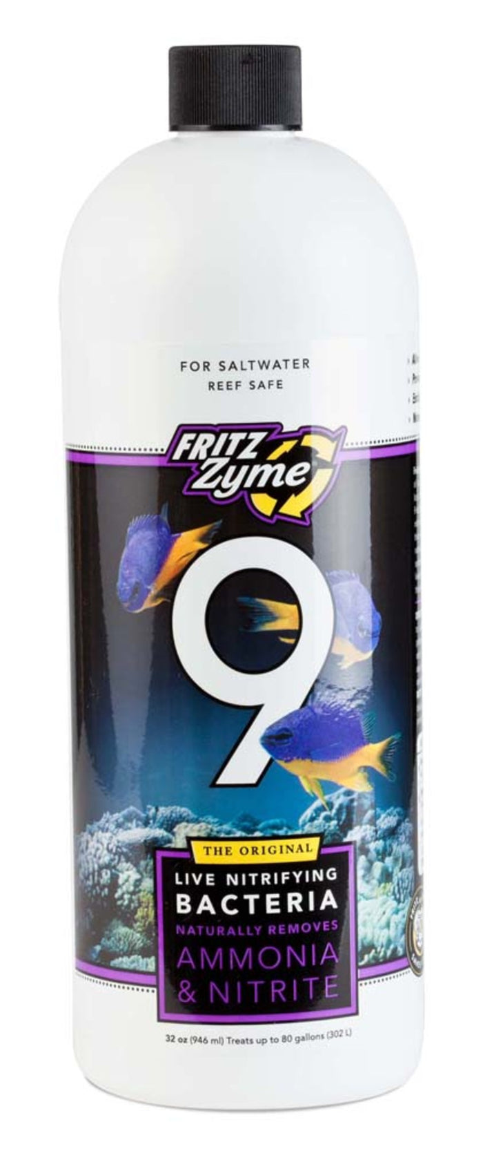 Fritz Zyme 9 Saltwater 32 oz (160 Gallon)