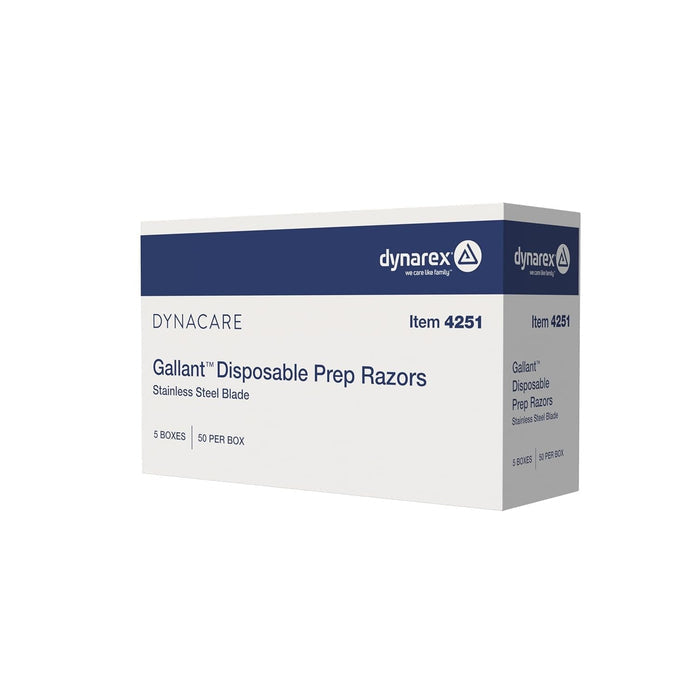 Gallant Surgical Prep Razor, Single Edge Single Blade, Nonsterile Disposable