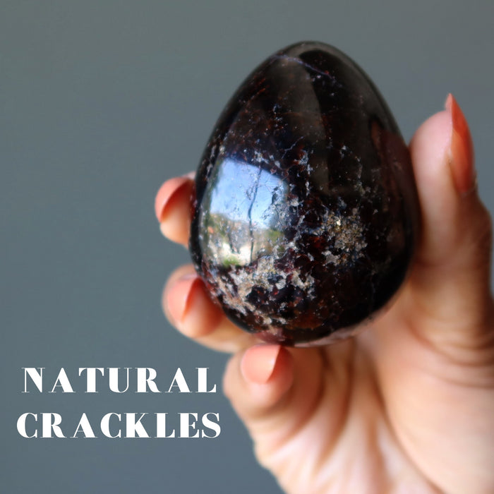 red garnet egg