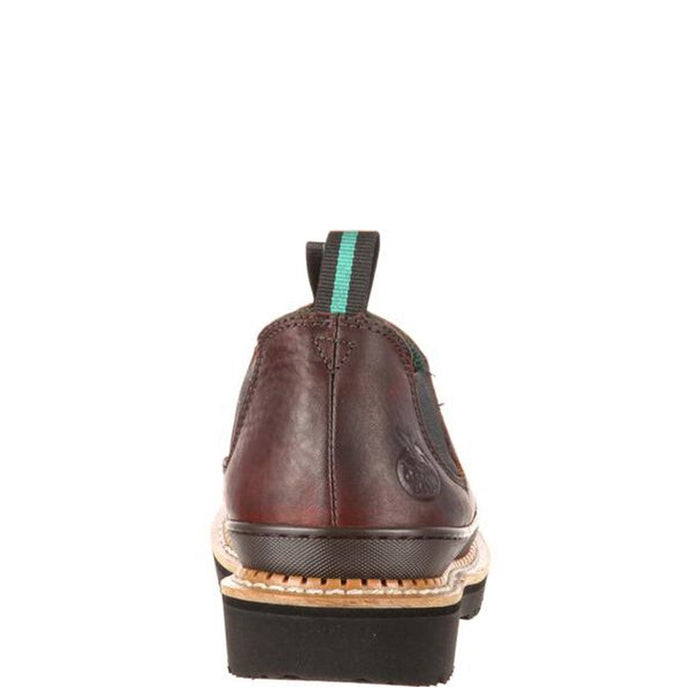 Georgia Giant Men's Pull-On Romeo 4" Work Shoe Work Shoes Georgia Boot