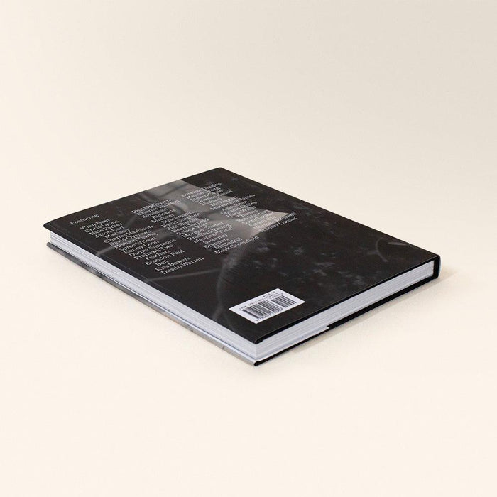 Back cover of the Gifted book featuring a black and white image with a list of names and a barcode