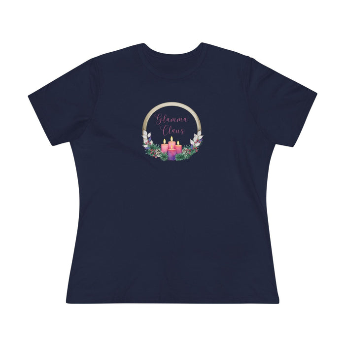Glamma Claus - Christmas Cheer! 🤶🎄 - Women's Softstyle Tee - Whippie's